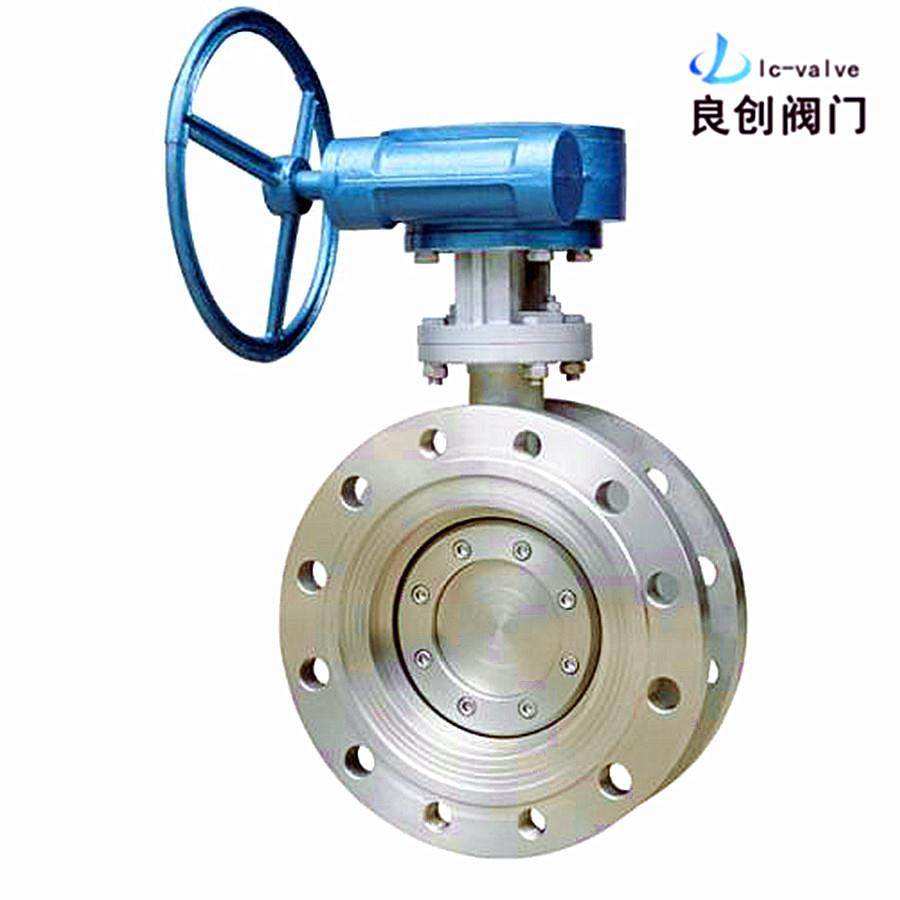 法兰蝶阀D343W-16P不锈钢高温蝶阀