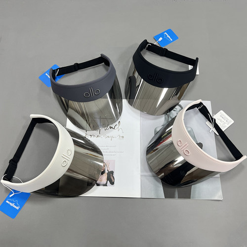 潮牌刺绣字母无顶空顶帽2026夏季新款防晒遮阳帽子男女通用UPF50+