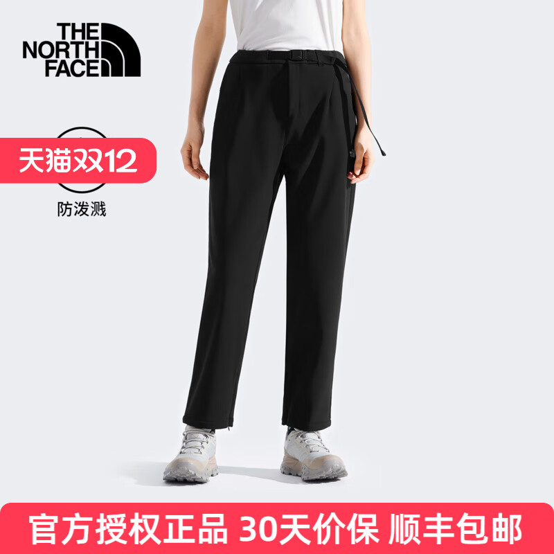 北面软壳裤女抓绒长裤8DXF