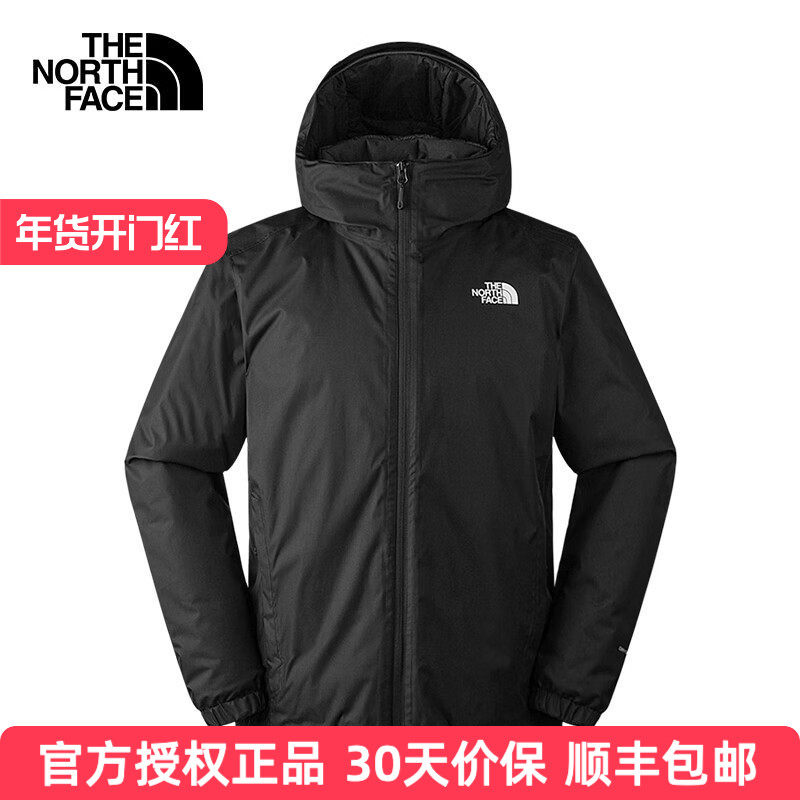 TheNorthFace北面棉服男秋季户外防风防泼溅保暖连帽时尚夹克外套