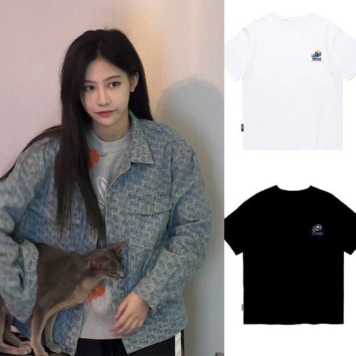 SNH48袁一琦同款三面骰子应援服2023夏季新款纯棉短袖短裤套装