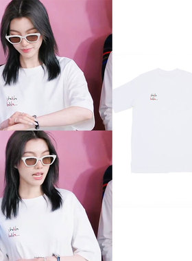 orm同款【圣诞限定】字母印花短袖T恤重磅纯棉overseas情侣上衣