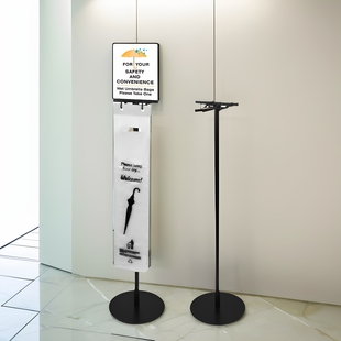 酒店大堂雨伞架商场雨伞架落地商用雨伞架一次性雨伞袋