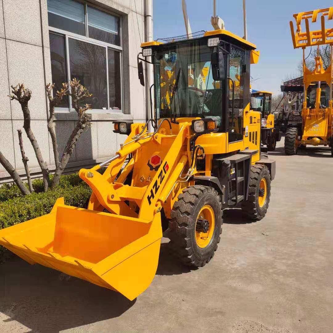 建筑盖房轮式推土机 养殖场用低矮型装载机 矿井矿用矮脚虎装载机