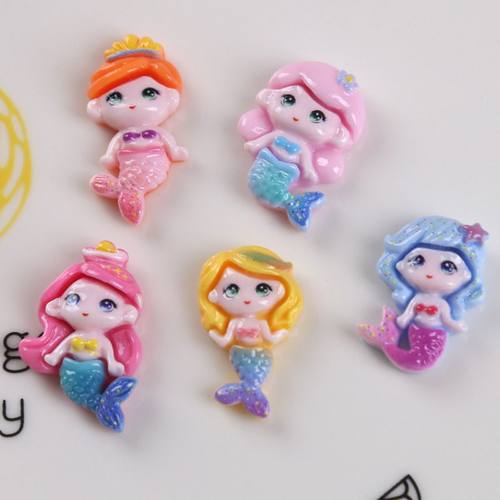 可爱卡通独角兽美人鱼彩虹