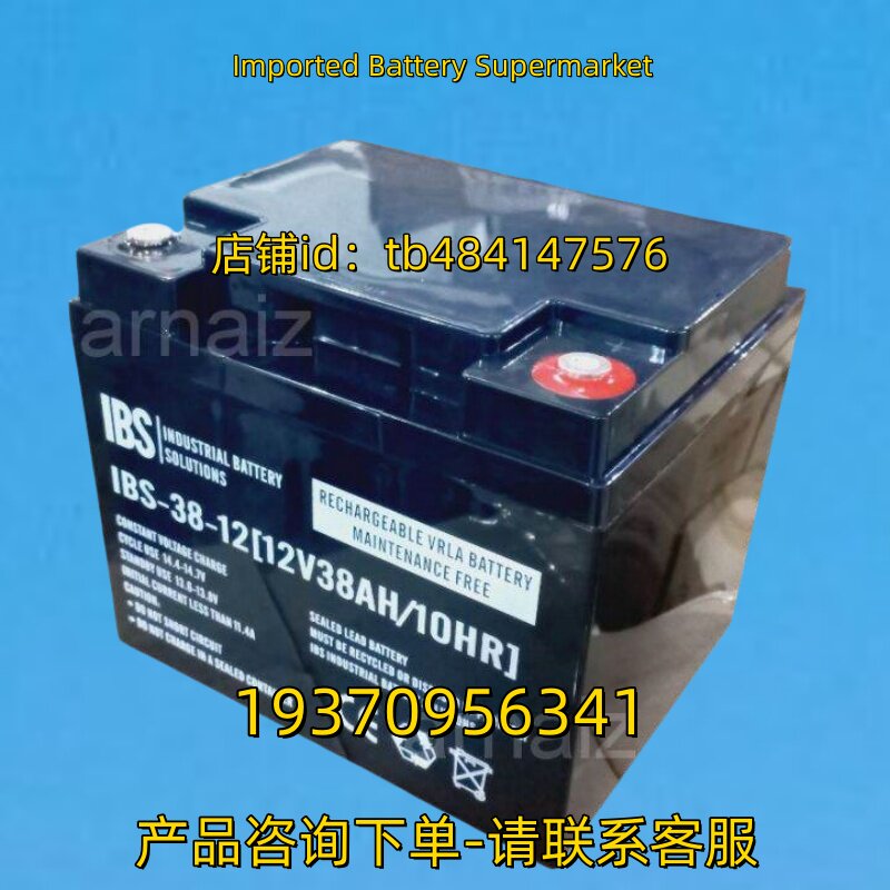 IBS蓄电池 IBS BATTERY IBS-38-12 12V38AH/10AH 电池