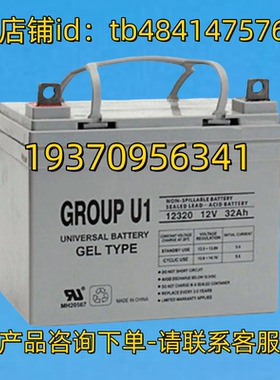 GROUP U1蓄电池 GROUP U1 GEL TYPE 12320 12V 31AH BATTERY 电池