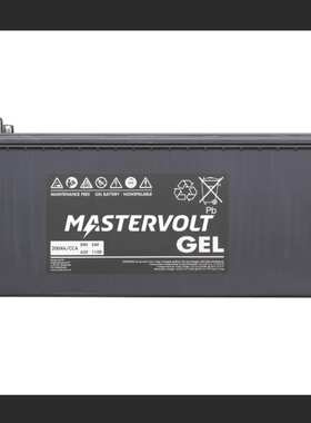 MASTERVOLT电池 MASTERVOLT GEL 12V 200AH CCA 630 1100 BATTERY