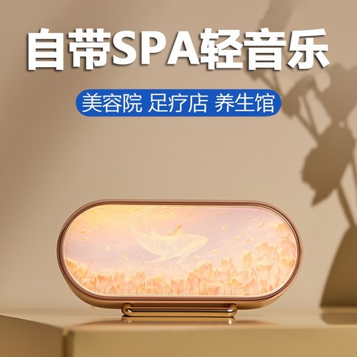 自带Spa轻音乐音响蓝牙桌面美容院按摩足疗店养生馆采耳专用音箱