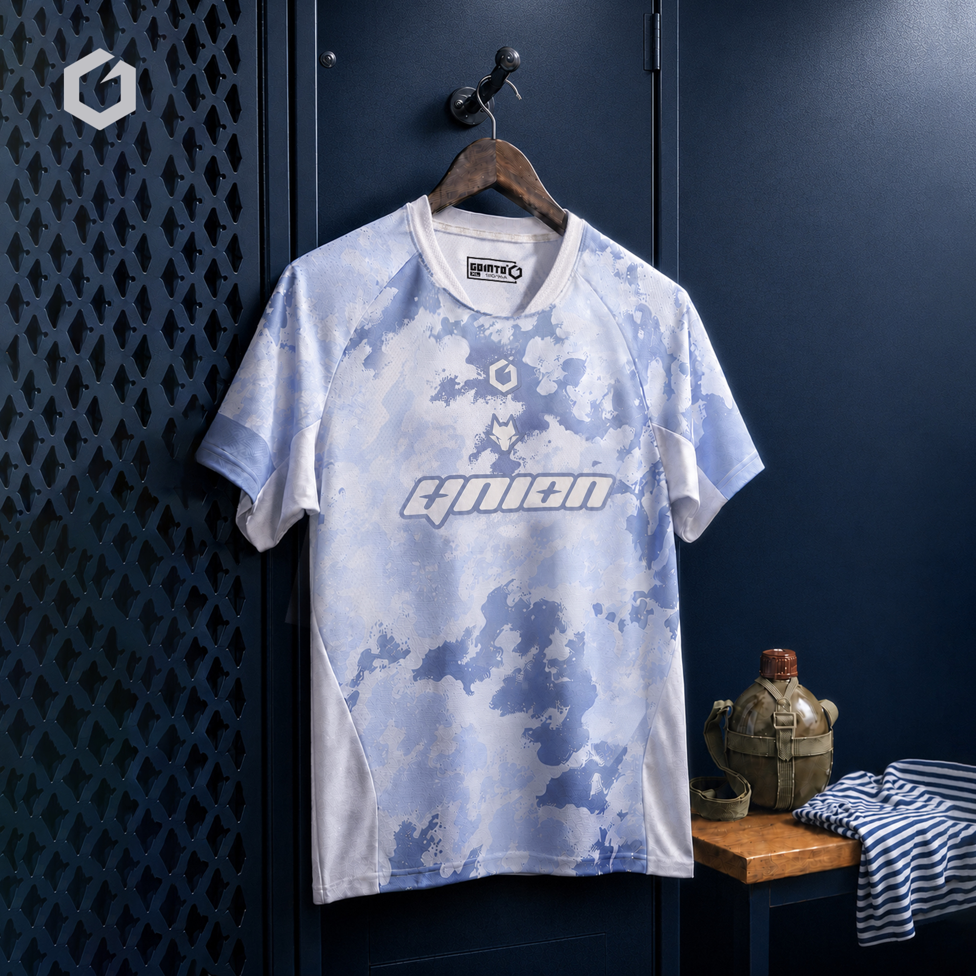 GOINTO上阵工业x陕西联合足球俱乐部八一限定山河长安训练服图片