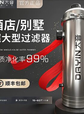 大型工业井水过滤脏水净化黄泥水