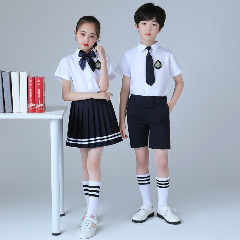 中小学生大合唱演出服六一节男女童口才表演礼服儿童诗歌朗诵