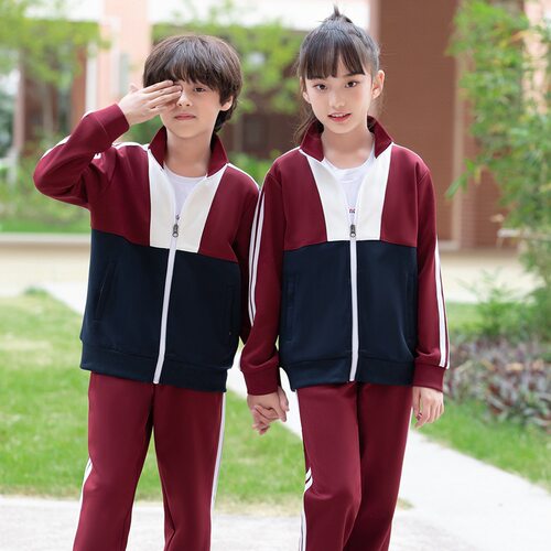 春秋装幼儿园园服小学生班服儿童校服运动休闲两件套可定制LOGO