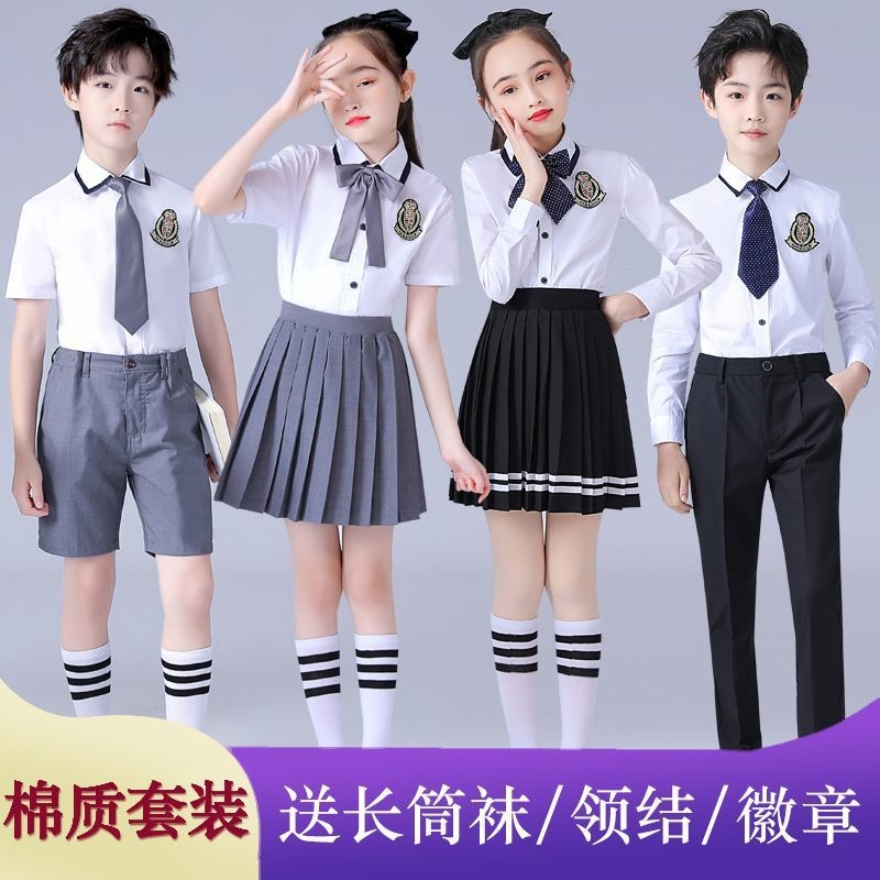 【1.3万人】儿童演出服中小学生大合唱服装校服诗歌朗诵表演运动
