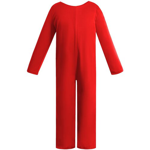 儿童打底纯色演出服cos搭配连体服角色扮演红白黑绿色幼儿园表演