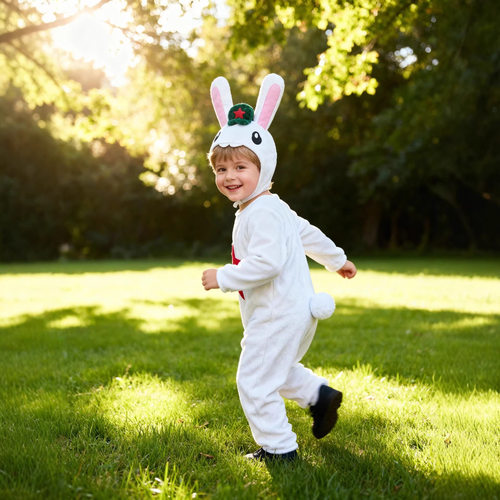 儿童软萌复活节小白兔舞台表演演出服学校幼儿园活动cos服套装