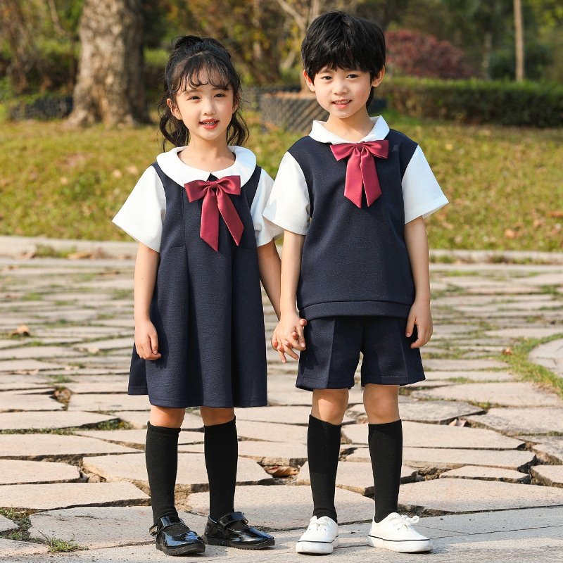 儿童男女休闲学院运动套装幼儿园班服小学生毕业合照服饰摄影礼服