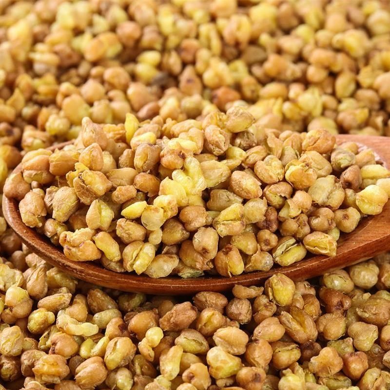 小麦茶饭店四川大凉山麦香型熟大麦袋装商用N黄苦荞麦500g散装