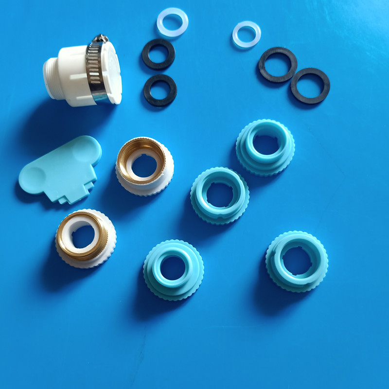 接驳电热水龙头连接件净水器转换接头铜22内丝24外丝热水器延长器