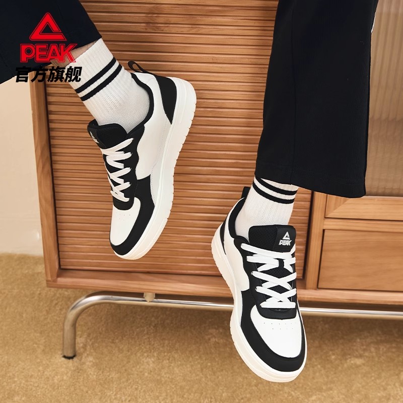 匹克板鞋男秋季新款透气休闲鞋子