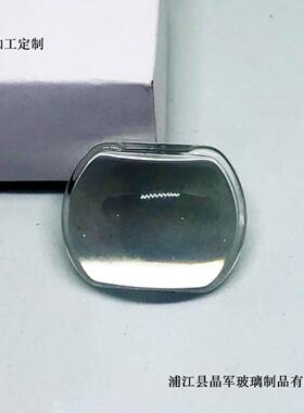 直营方形透镜36×29mm符合31887标准电动车车灯光学光源led灯