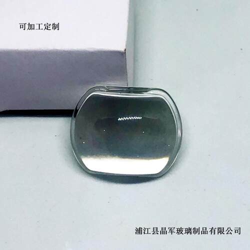 直营方形透镜36×29mm符合31887标准电动车车灯光学光源led灯