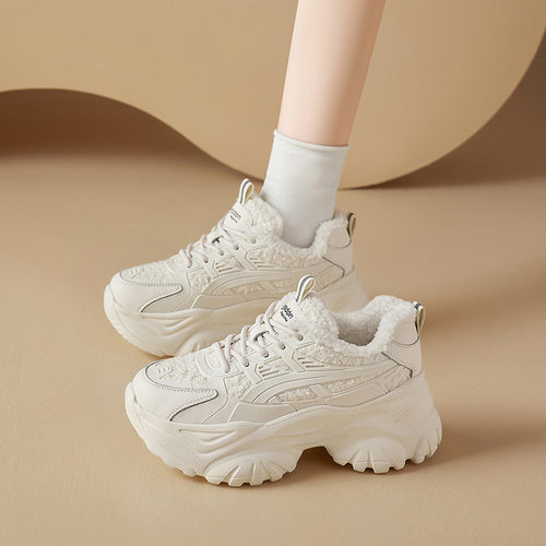 奥古狮登厚底老爹鞋女2025秋