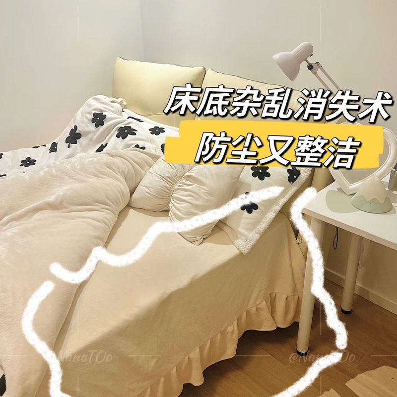 床底收纳这样来！扁平带轮收纳盒抽屉式衣物收纳箱大容量床下整理