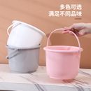 加厚塑料小水桶没盖小号家用装 水桶提水桶儿童美术小桶迷你玩具桶