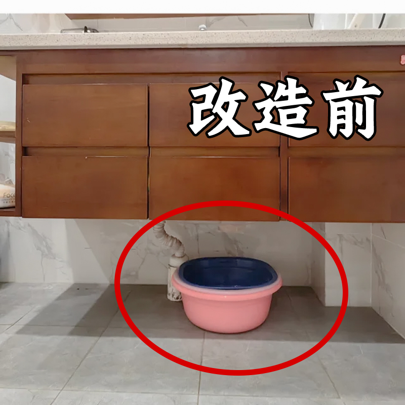 脸盆还在这样放？水槽沥水袋