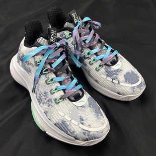 原创鞋带适配Anta安踏KT7天体5KT3水花3篮球鞋男女款配饰扁平款绳