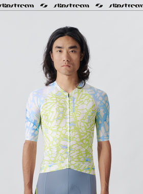 Slipstream骑行服短袖 GT 男士春夏轻量透气速干公路车上衣羽翼蓝
