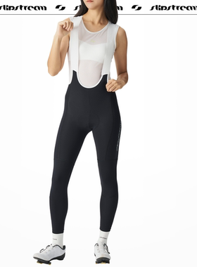 Slipstream女骑行背带裤长裤 Chase 春夏秋透气贴身显瘦防晒黑色