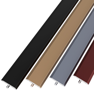 铝合金T型收口条地板过门压边条木地板瓷砖接缝条门槛扣条收边条