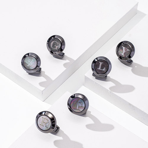 珍珠贝母袖口扣男士轻奢高端礼物