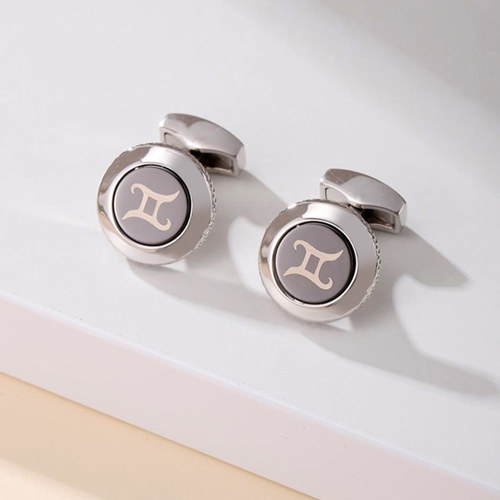 【星座系列】十二星座轻奢男袖扣