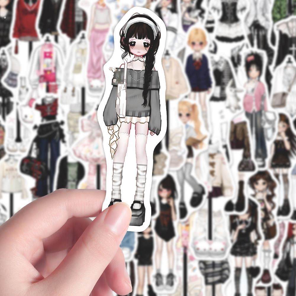 160张everskies穿搭贴纸y2k亚文化风搭配ins风手机壳贴画防水,文具电教/文化用品/商务用品,贴纸/立体贴纸,淘宝优惠券,粉丝福利购,淘宝优惠卷