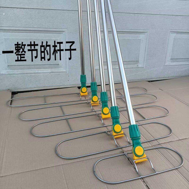 平板拖把万向三角替换头塑料接头铁夹头尘推架子不锈钢杆撑架配件