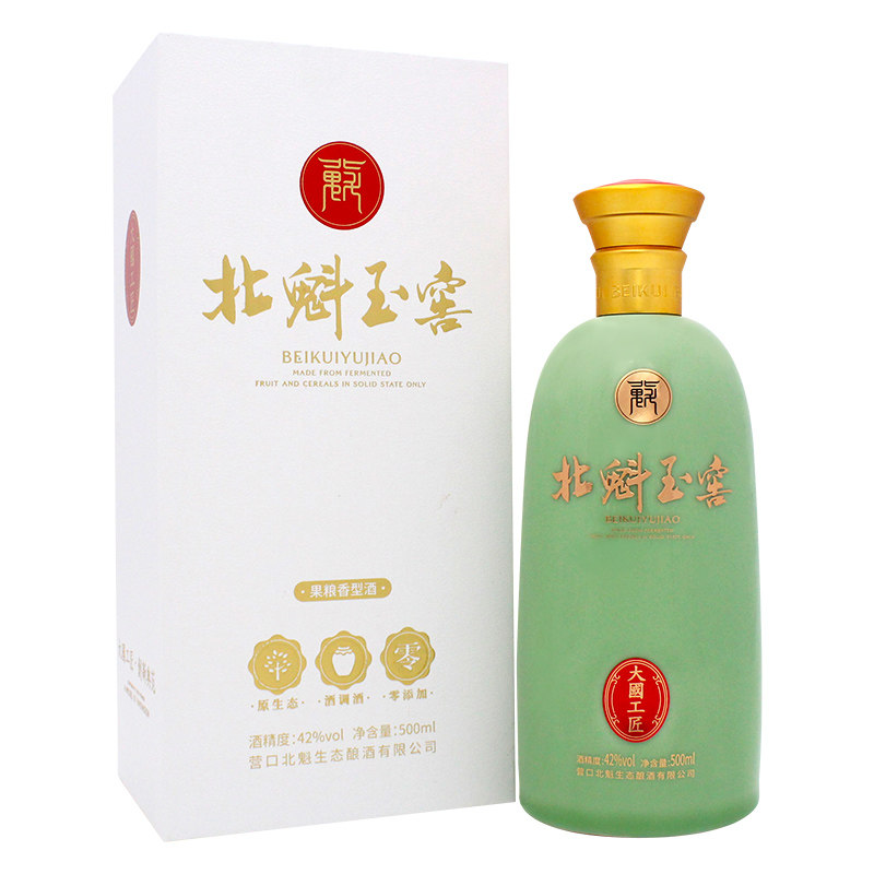 北魁玉窖 42度 单瓶装 果粮香型白酒 玉石窖池发酵
