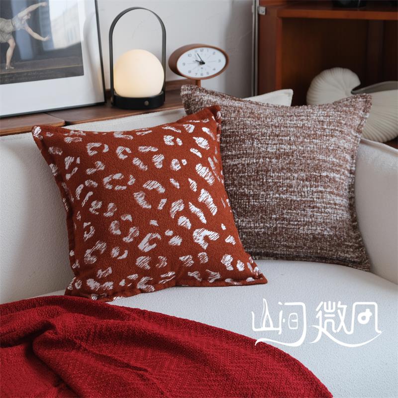 红色抱枕靠枕靠包沙发抱枕靠垫枕套结婚用节日喜庆大红色新年圣诞