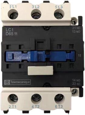 主接触器LC1D65 Telemecanique LC1-D6511 220V 电梯抱闸运行交流