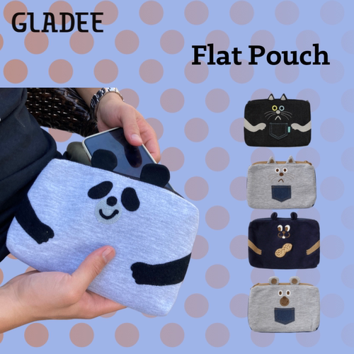 GLADEE日本立体刺绣化妆包