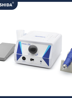 跨境STRONG209A+105L蓝色手柄牙机雕刻美甲打磨机玉石雕刻35000转