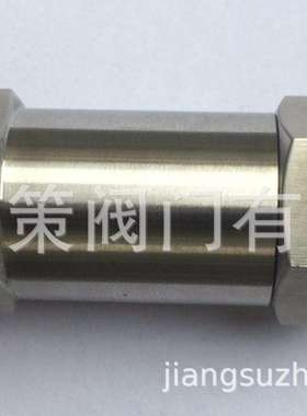H21SA-64P/160P/320P不锈钢304外螺纹焊接单向阀止回阀DN6 10 15