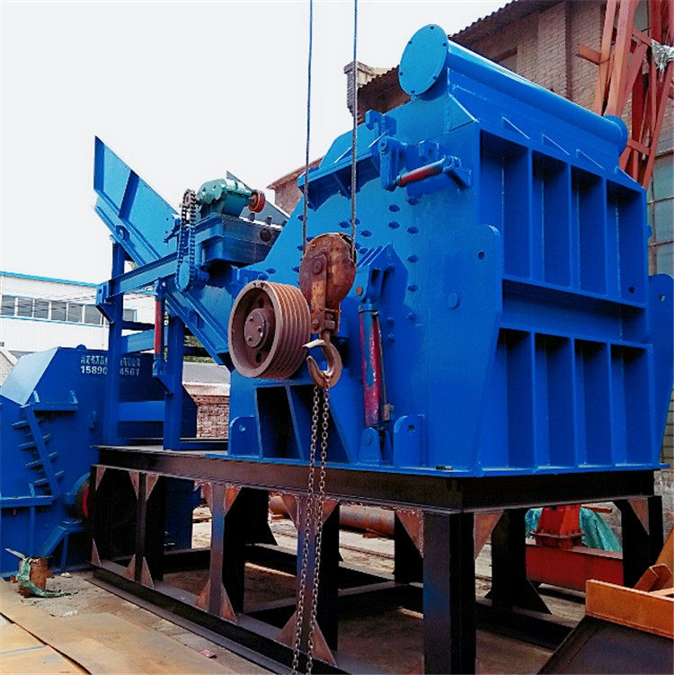 彩钢瓦金属破碎机 废铁皮易拉罐粉碎机 1000型机油滤芯破碎机