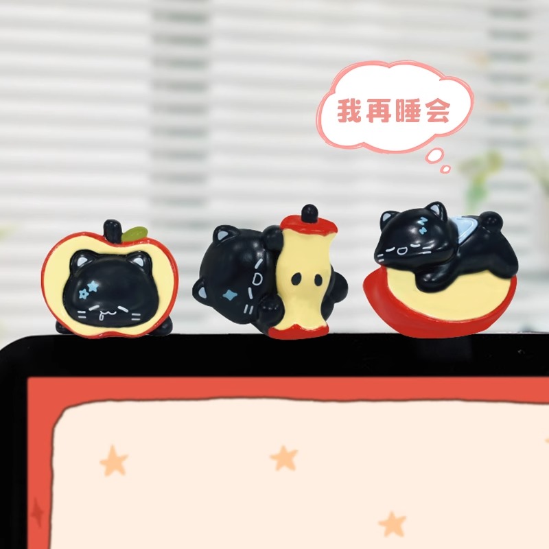 电脑趴趴摆件解压治愈系猫咪摆件