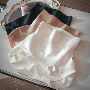 女士三角裤 无痕高腰收腹内裤 纯棉裆产后强力收小肚子提臀2025新款