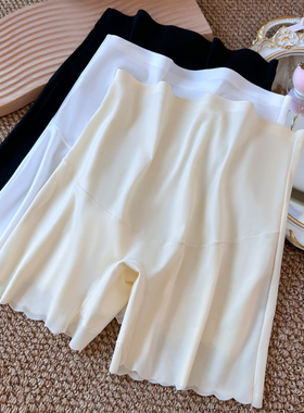 无痕孕妇裤安全裤打底裤二合一高腰大码全棉裆怀孕期专用不勒肚子