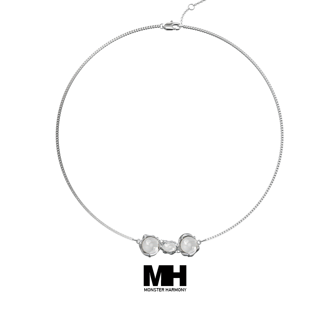 原创轻奢时尚风小众设计感锁骨链