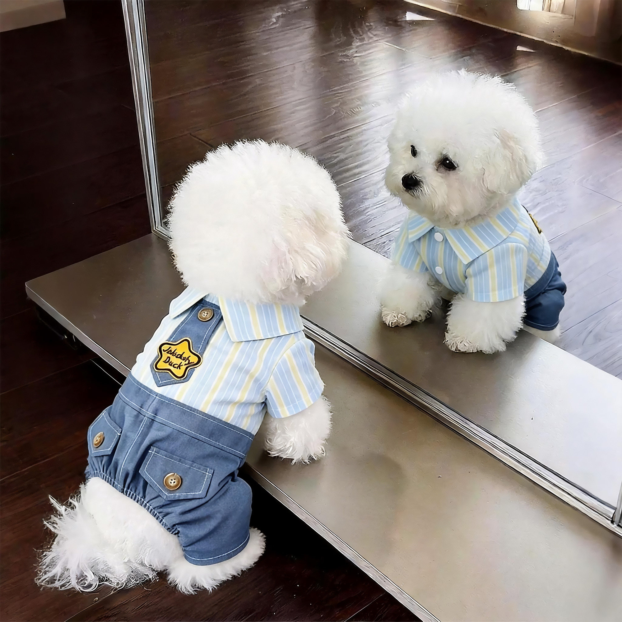 狗狗衣服夏季薄款四脚衣服春秋装